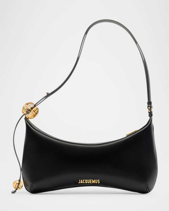 Le Grand Bisou Perle Leather Shoulder Bag